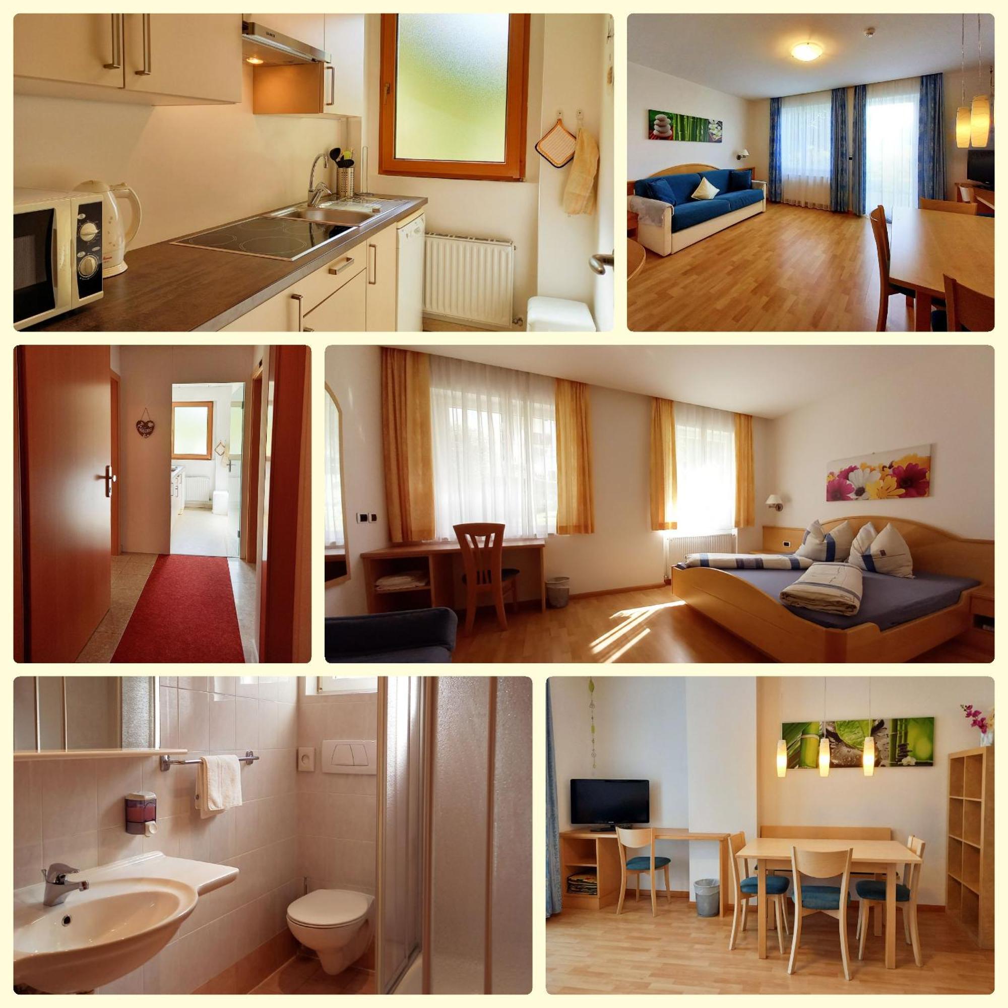 Hotel Garni Gruener Baum Laives Bagian luar foto